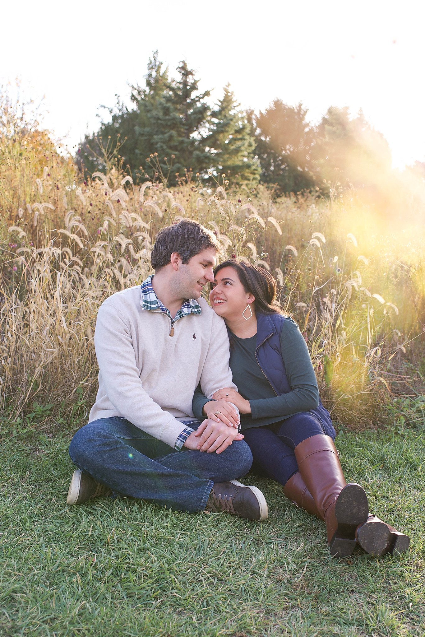 Fall Engagement Homestead Park in Hilliard, Ohio, Sweet Williams Photography