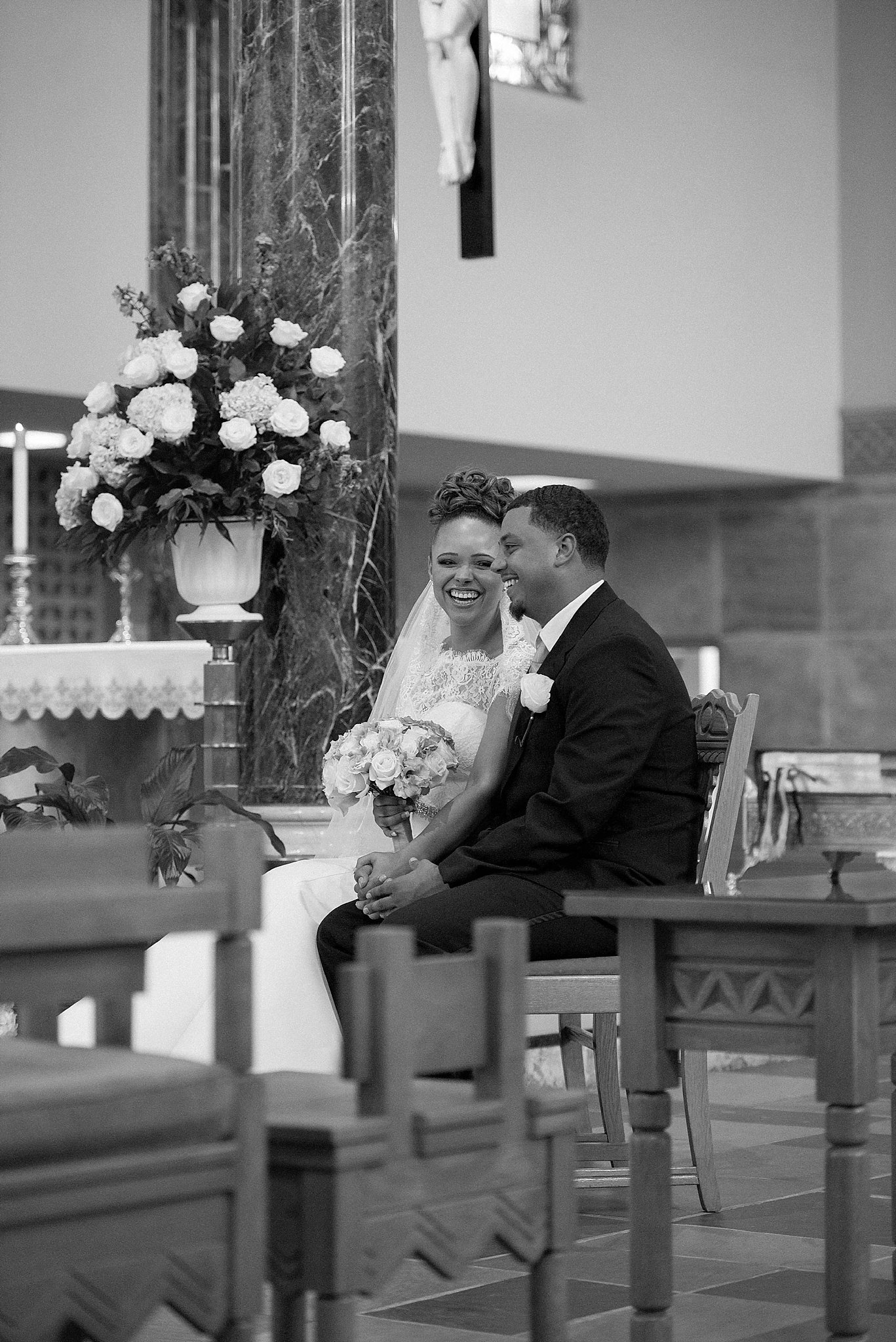 Summer Wedding At St. Catharine of Siena Church Columbus Ohio Sweet Williams Photography