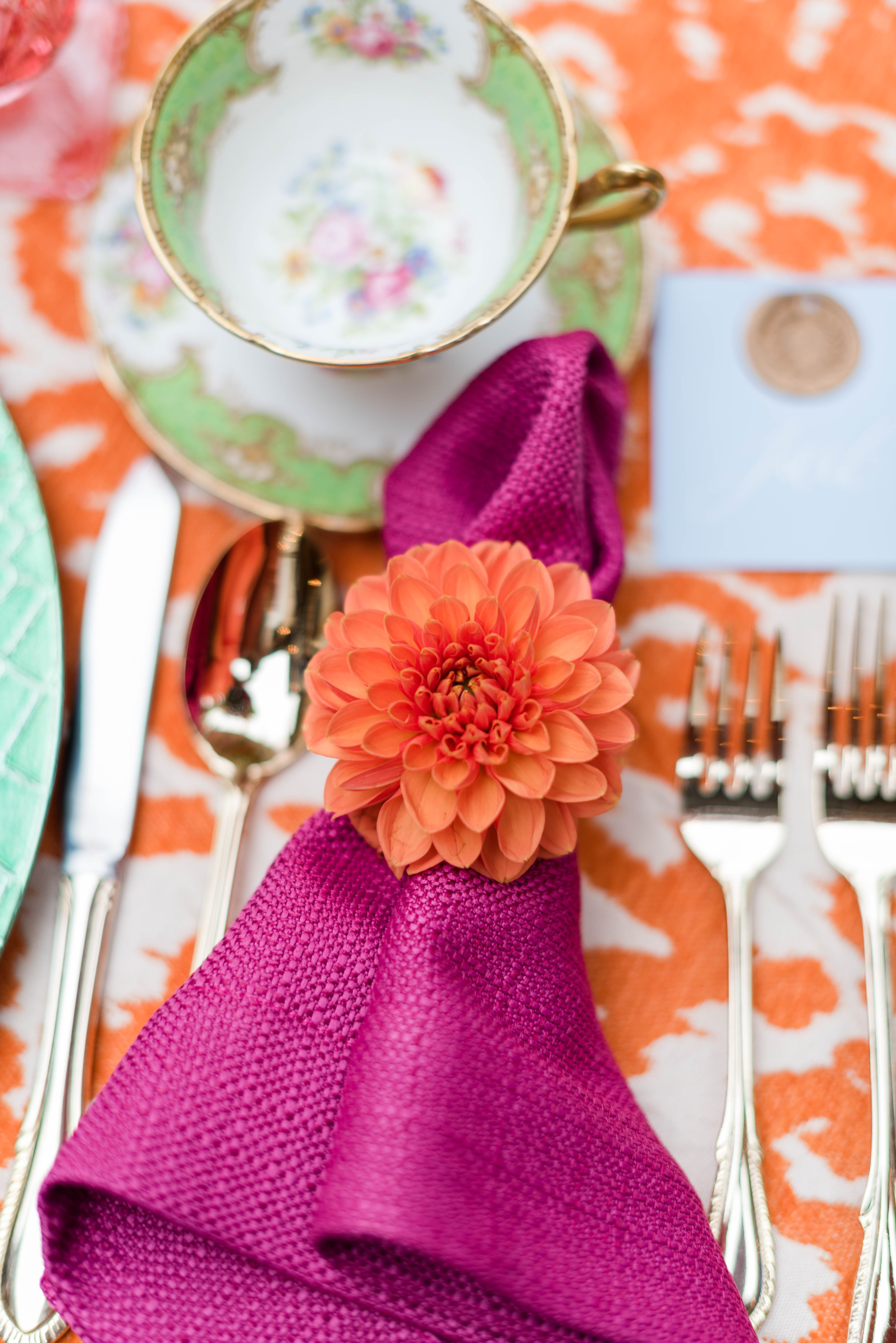Colorful Fall Styled Shoot At The Green Door Gourmet
