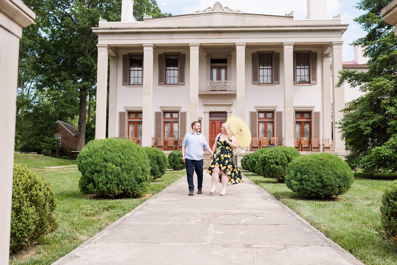 Engagement at the Belle Meade Plantation: Heidi and Steve Sweet Williams Photography Nashville Tennessee
