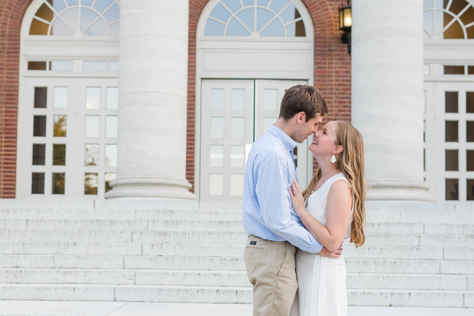 Lauren and Noah Engagement at Vanderbilt University - Nashville, Tennessee - Sweet Williams Photography