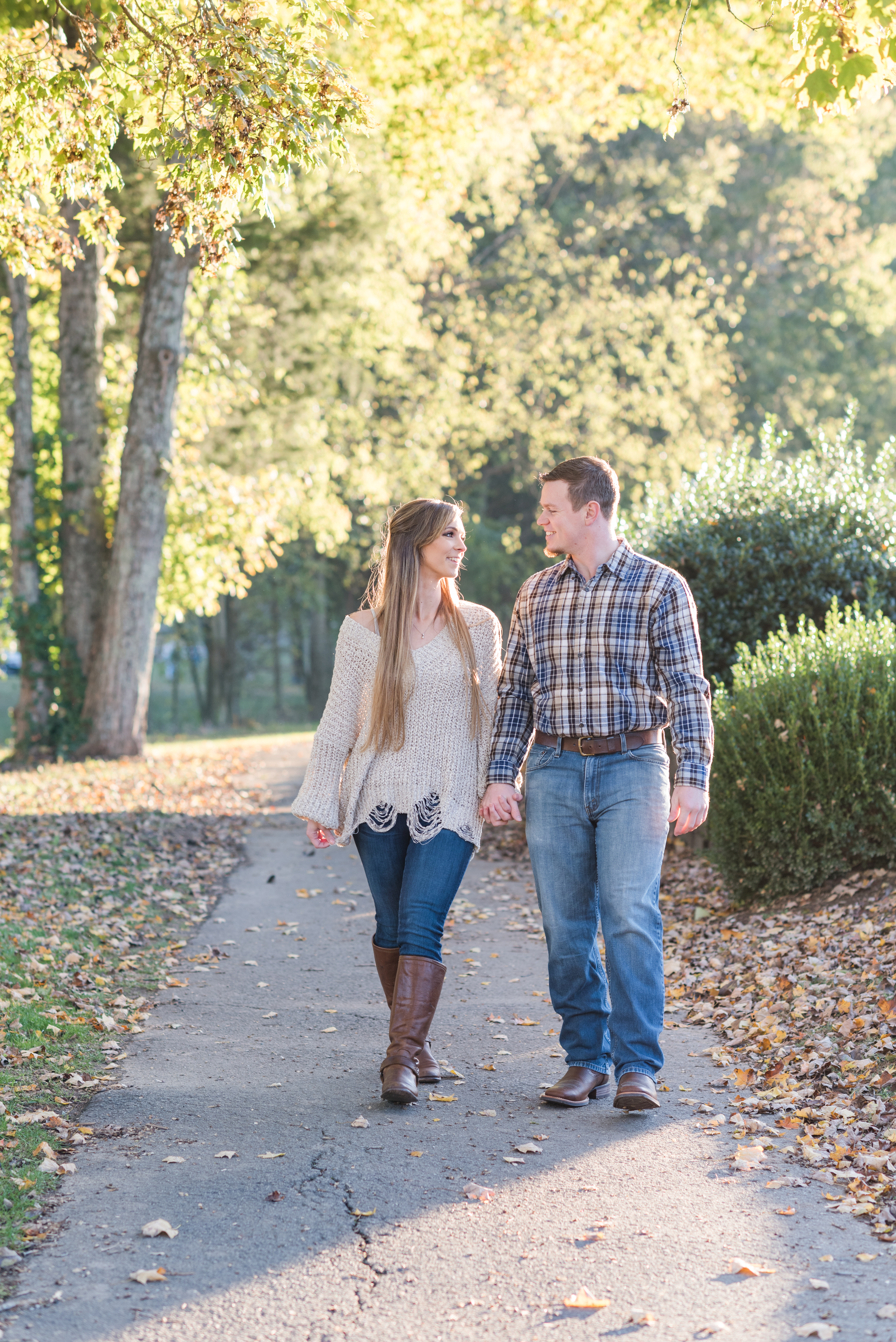 Fall Engagement at Percy Warner Park in Nashville, Tennessee