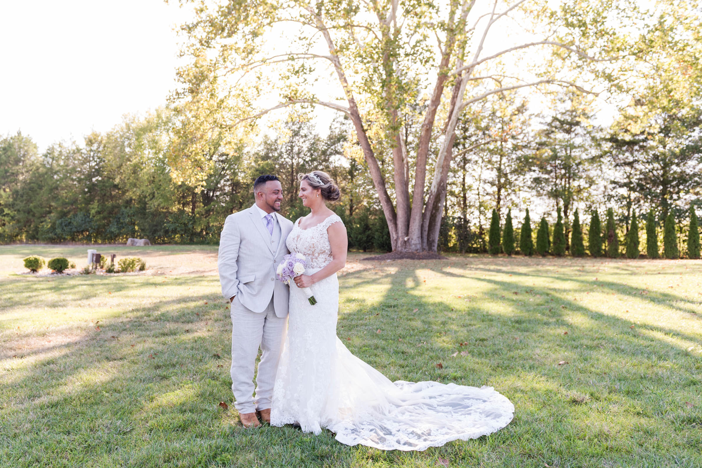 Fall Wedding at The Barn at Sycamore Farms Arrington, Tennessee