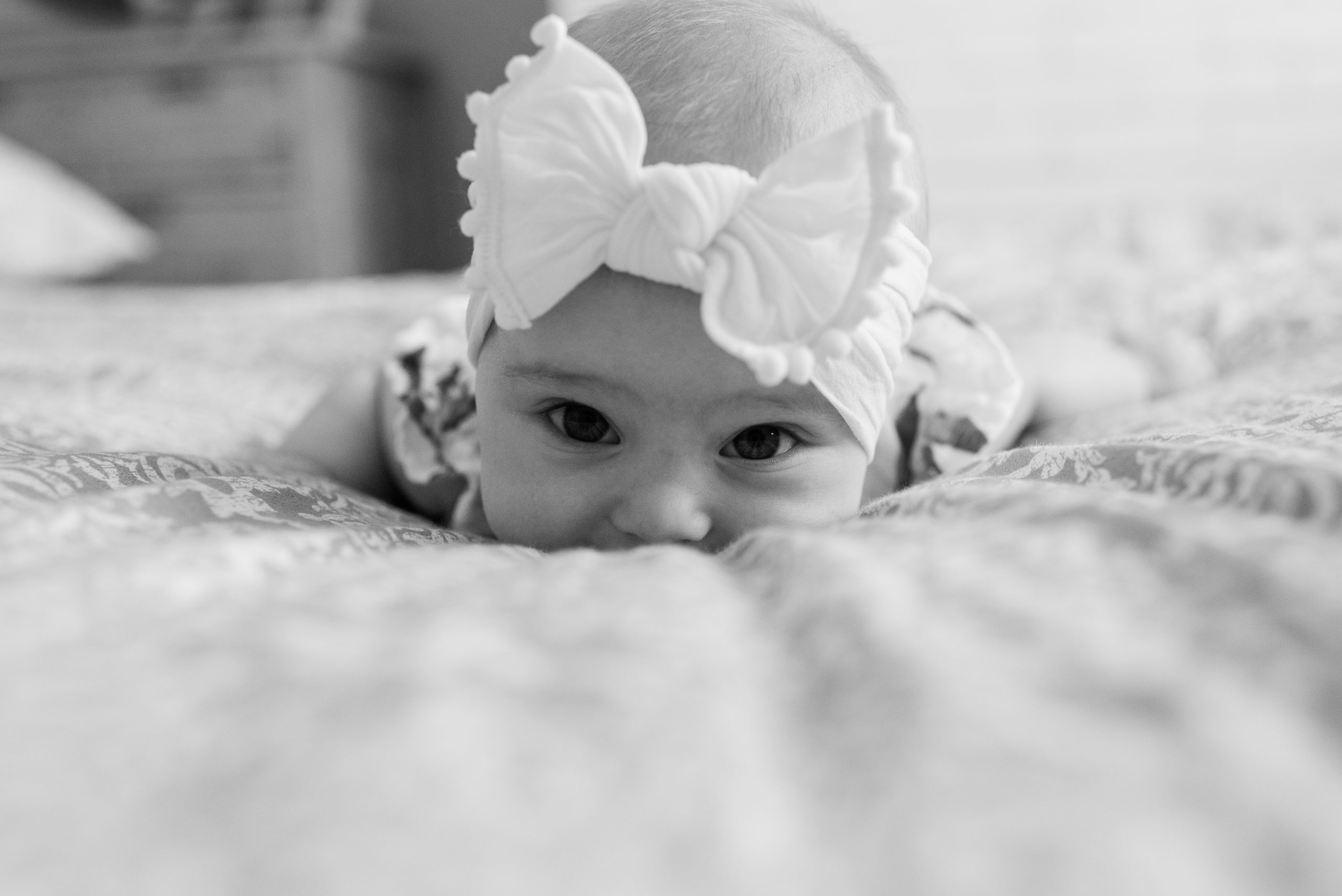 Olivia 4 Months Old - Sweet Williams Photography is a lifestyle, engagement, and wedding photographer serving the Nashville, Tennessee area and destination locations.