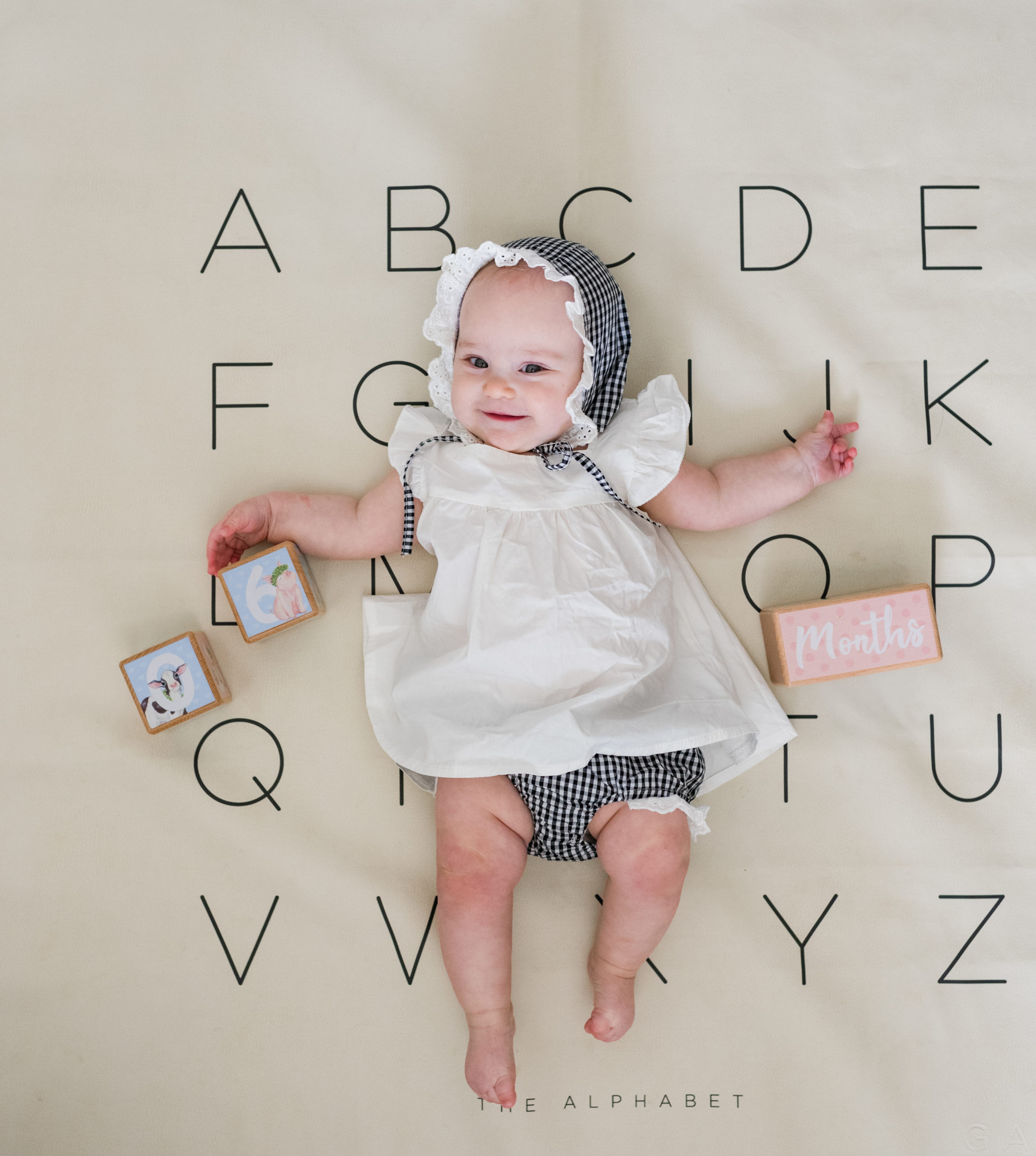 Olivia 6 Months Old - Sweet Williams Photography is a lifestyle, engagement, and wedding photographer serving the Nashville, Tennessee area, and destination locations.